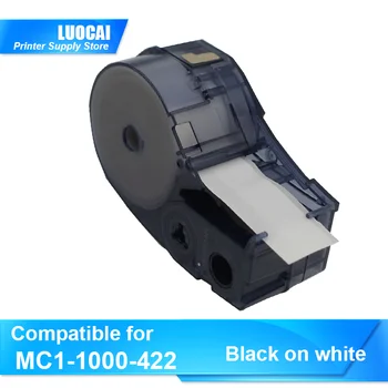 1/5/10pk MC1-1000-422 Чернильный картридж для изготовления этикеточной ленты Черный НаБелый полиолефин для принтера Brady BMP21-PLUS, LABPAL Etiqueteuse