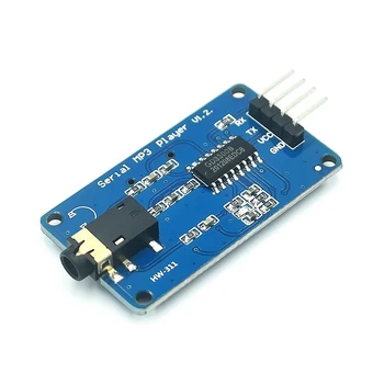 1 ~ 50 шт. YX5300 Совместим с YX6300 UART TTL Последовательный модуль музыкального плеера MP3 Micro SD