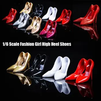 10 стилей Обувь в масштабе 1/6 Новая обувь на высоком каблуке Обувь для девочек на высоком каблуке Fit 12 '' TBL PH Женщина-солдат