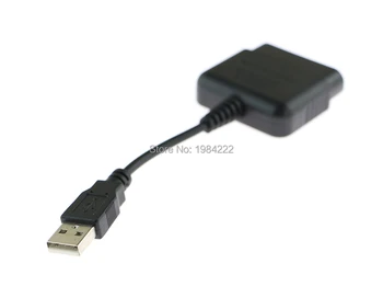 10 шт./лот Высококачественный USB-адаптер Кабель-конвертер для игрового контроллера для PS2 К PS3 ПК Аксессуары для видеоигр OCGAME