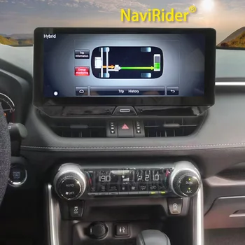 12,3 дюйма 256 ГБ ПЗУ Автомобильный экран для Toyota RAV4 Android Prime XSE 2021 2022 2020 2019 Мультимедийный видеоплеер GPS Carplay Головное устройство