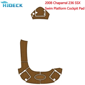 2008 Chaparral 236 SSX Тяговый коврик для ног Самоклеящаяся спортивная платформа для кокпита Коврик для кокпита Настраиваемый