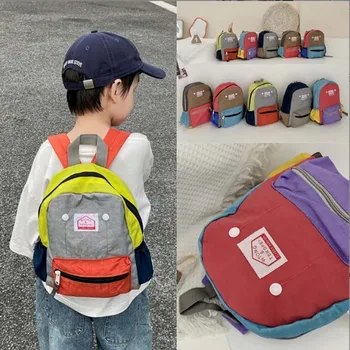2023 Детский рюкзак Детские школьные сумки Легкий холщовый рюкзак для девочек и мальчиков Детские сумки