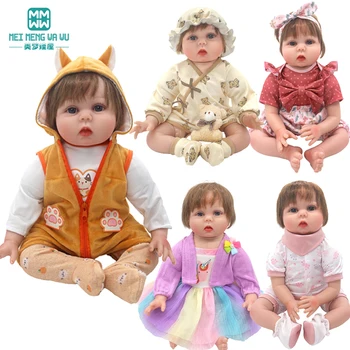 22 дюйма регенерация Одежда для кукол подходит для младенцев Reborn, аксессуары для детских игрушек, подарки для кукол