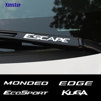 4 шт. Наклейки на стеклоочистители автомобиля для Ford Fiesta Mondeo Fusion Escape Edge Ecosport Kuga Focus
