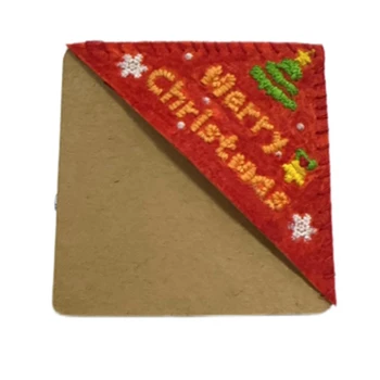 4 шт. Рождественская закладка для вышивки в китайском стиле персонализированная закладка с ручной вышивкой