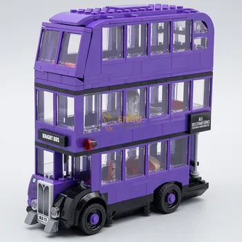 403 шт. Рыцарь автобус Строительные блоки Модель Fit 75957 Игрушки для детей Рождественский подарок
