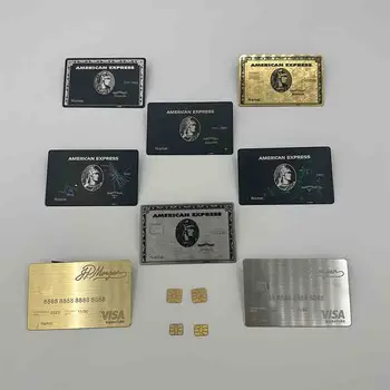 4442Горячая продажа Индивидуальный дизайн Отличное качество Визитная карточка Алюминиевая визитная карточка Печать металлической визитной карточки