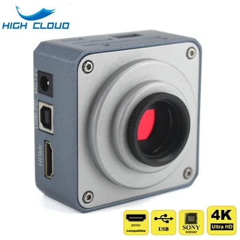 4K Ultra HD 60 кадров в секунду Совместимость с HDMI и USB-видеовыход Промышленная камера для микроскопа 4K 1/2-дюймовый датчик SONY