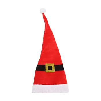 CHQCDarlys Christmas Hat Santa Hat Рождественская праздничная шапка для взрослых детей Comfort Clown Party Supplies Christmas Photo Props