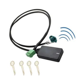 DC12V 12Pin Автомобильный беспроводной адаптер AUX Bluetooth 5.0 Hands-Free Auto Bluetooth Car Kit o Кабель для A3 A4 B8 B6 A6