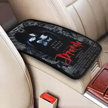 Dracula Центральная консоль Защитная подушка для автомобилей Фильм ужасов Вампир Автомобильные аксессуары Дышащий чехол подлокотника Коврик