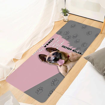 Foot Коврик Пожалуйста, помните чихуахуа собака кухонное украшение прихожая ковер балкон ванная комната коврики коврики для гостиной напольное покрытие ванна