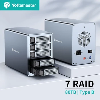 [FS5RU3] Yottamaster 5 Bay RAID Внешний жесткий диск Корпус 2,5