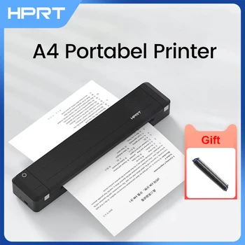 HPRT MT800 Black Words Портативный мини-принтер для бумаги формата A4 с подключением Bluetooth USB Мобильный телефон Компьютер Приложение Office Meeting