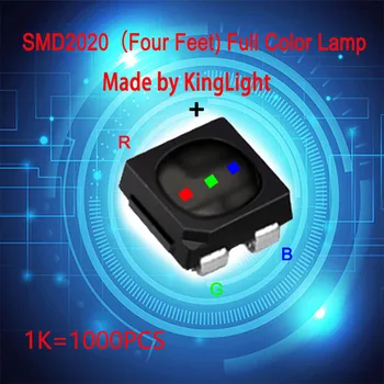 Kinglight SMD2020 полноцветная светодиодная лампа четырех футов, используемая для обслуживания светодиодных дисплеев, внутренние RGB-компоненты для дисплея