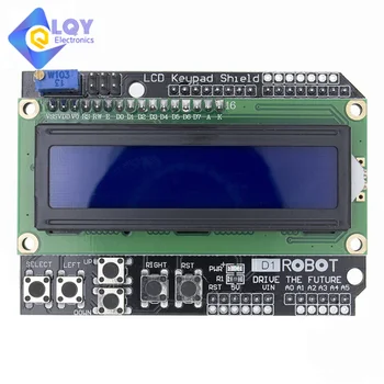 LQY ЖК-экран клавиатуры LCD1602 ЖК-дисплей 1602 Дисплей синий экран для Arduino