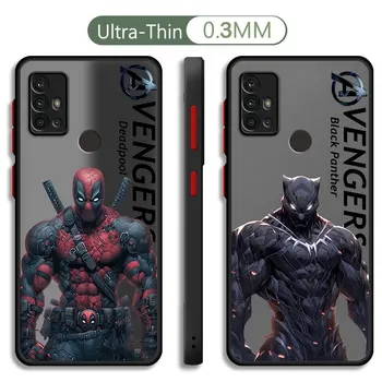 Marvel Avengers Heroes Чехол для телефона Samsung Galaxy S22 Plus S23 Ultra S23 FE S10 Plus S21 FE S9 S20 Ultra TPU Матовый чехол