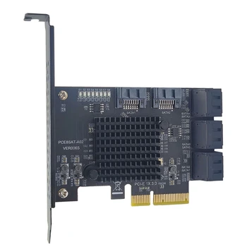 PCIE 4X Card 8 портов Плата расширения 6 Гбит/с Карта PCIE для контроллера Дропшиппинг