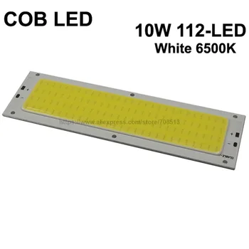 SBS COB 10W 112-LED 1300mA Белый 6500K / Теплый белый 3000K COB Светодиодный излучатель ( 1 шт )