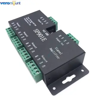 SP901E Усилитель сигнала SPI DC5-24V для WS2812B WS2811 WS2813 Пиксельная светодиодная лента RGB Адресный контроллер сигнала Dream Color Tape