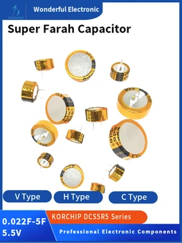 Super Farah Capacitor Super Capacitor Vehicle Travel Data Двухслойный конденсаторный регистратор 5,5 В 0,33F DCS5R5334VF В тип