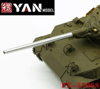 Yan Model PE-35068 1/35 U.S. M18 Hellcat Tank Destroyer Металлический ствол пушки (для Tamiya)