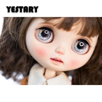 YESTARY Blythe Eyes Кукла Аксессуары Для 1/6 Игрушки Аксессуары Ограниченный Сверкающий Цвет Стеклянные Глаза Чип Для Блайт Куклы Глаз Игрушка