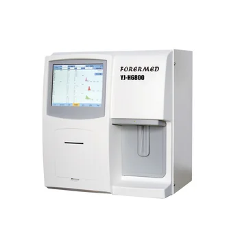 YJ-H6800 Полностью автоматический гематологический анализатор биохимический анализатор крови коагуляция 