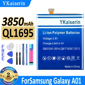 YKaiserin QL1695 QL 1695 3850 мАч Сменный аккумулятор для аккумуляторов мобильного телефона Samsung Galaxy A01