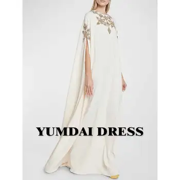 YUMDI Роскошное вечернее платье Dubai Smock Изысканное платье ручной работы со стразами из бисера Саудовская Аравия 2023 Женское элегантное платье для вечеринки