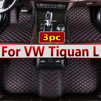 Автомобильные коврики для VW Volkswagen Tiguan L 2023 2022 2021 2020 2019 2018 2017 (5 мест) Автомобильные ковры Ковры Чехлы Аксессуары