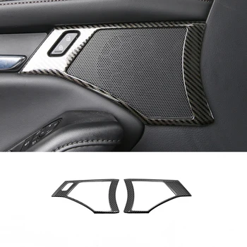 Для Mazda 3 2019 2020 LHD Аксессуары Нержавеющая сталь Автомобиль Передняя дверь Динамик Аудио Звуковой сигнал Кольцо Крышка Отделка Авто Стайлинг 2шт
