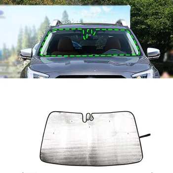 Для Subaru Outback 2022 Автомобильный солнцезащитный козырек Занавеска Переднее лобовое стекло Солнцезащитный крем Защита от ультрафиолета Чехол Автоаксессуары