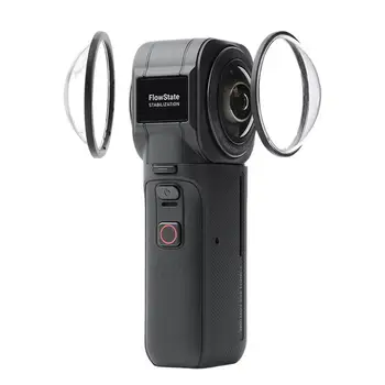 Защитные кожухи для объектива ForInsta360 ONE RS 1-дюймовый защитный объектив для камеры 360 Dual-Lens 360 Mod ForInsta360 Аксессуары для широкоугольной камеры