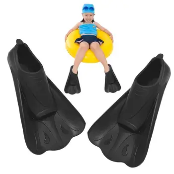 Короткие ласты для дайвинга Унисекс Дайвинг Тренировочные ласты Дренаж Дизайн Инструмент для подводного плавания Для детей, взрослых, мужчин и женщин