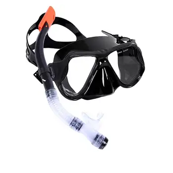  Крышка для дайвинга из закаленного стекла Видимая маска для лица с регулируемым ремнем Снаряжение для подводного плавания Маска для лица для детей