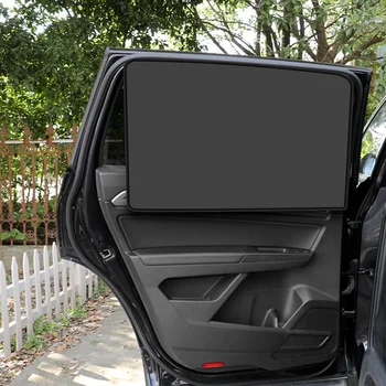 Магнитный автомобильный боковой козырек солнцезащитный козырек солнцезащитный козырек летняя защита оконная шторка для передних задних черных автоаксессуаров