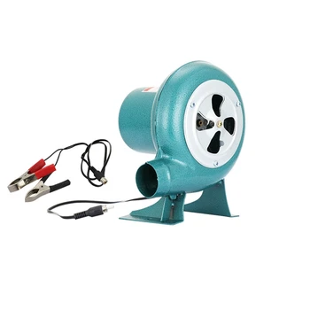  Мощный вентилятор вентилятора для барбекю постоянного тока 12 В с медным двигателем Незаменим для кухни, металлообработки и ресторанов