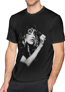 Мужская футболка Stevie Nicks Rumours Fleetwood Mac Футболка Фанатские подарки Черный S-3XL