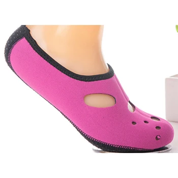 Мужчины Женщины Водная обувь,Обувь для плавания Сплошной цвет Летняя аква Пляжная обувь, Носки Приморские кроссовки Тапочки
