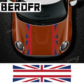  Наклейки на капот автомобиля Наклейка с флагом Великобритании Наклейка для Mini Cooper R56 R57 R58 R50 R52 R53 R59 R61 Countryman R60 F60 F55 F56 F54