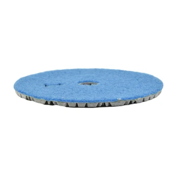  Новый 4-дюймовый 100-миллиметровый сухой / влажный алмаз гибкий 3-ступенчатый полировальный диск гранит полировальный инструмент для пола полировка пола для каменной мраморной плитки