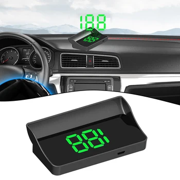 Новый HUD GPS Проекционный дисплей Спидометр Одометр Авто Цифровая скорость MPH Универсальная замена Аксессуары для проекционного дисплея