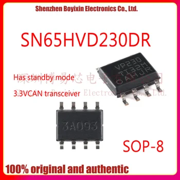 Оригинальный оригинальный микросхему приемопередатчика SMD SN65HVD230DR SOP-8 CAN-шины