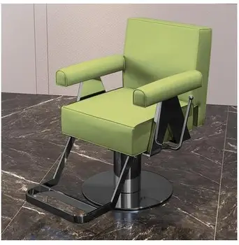 Парикмахерское кресло можно поднимать и опускать, кресло для стрижки волос, мебель для салона, кресло для салона, кровать для шампуня в салоне