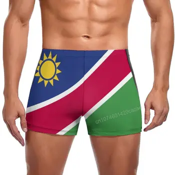 Плавки Быстросохнущие шорты с флагом Намибии для мужчин Короткий летний подарок для плавания на пляже