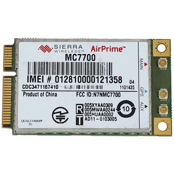 Разблокированная карта MC7700 3G/4G WWAN для Sierra AirPrime,100 Мбит/с 4G/3G LTE/FDD/WCDMA/Edge GPS-модуль для Windows/Linux