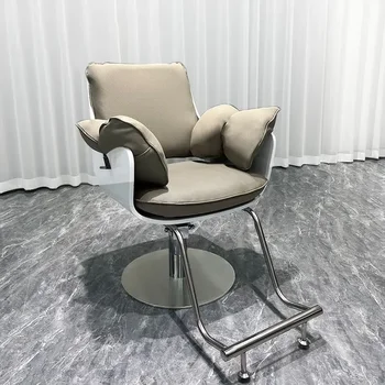 Регулируемое кресло для парикмахера Косметический стайлинг Гидравлический парикмахерский стул Стайлинг Luxury Cadeira Ergonomica Мебель для дома