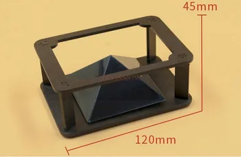 Студенческий научный эксперимент руководство невооруженным глазом DIY производственный материал пакет детский самодельный 3D голографический проектор волшебство